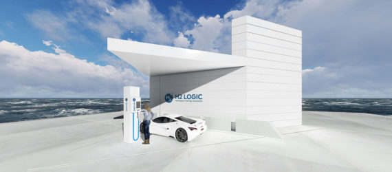 H2 Logic, hydrogen refueling stations, fuel cell car, recharging station, CAR-100 hydrogen refueling stations, CAR-100, green technology, patented technology, green transportation