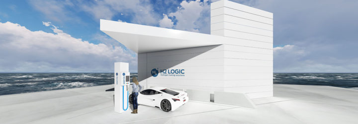 H2 Logic, hydrogen refueling stations, fuel cell car, recharging station, CAR-100 hydrogen refueling stations, CAR-100, green technology, patented technology, green transportation