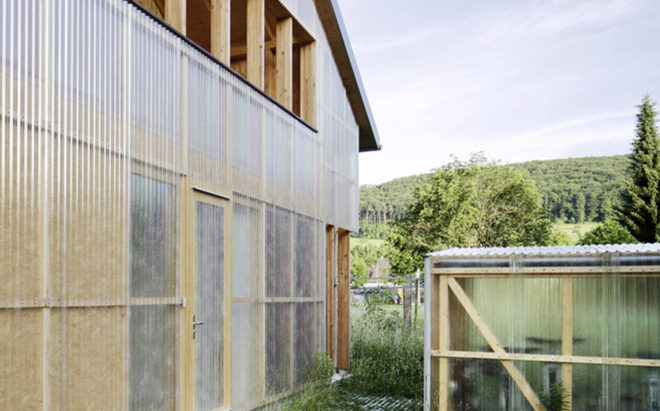 Casa C, HHF Architects, prefab home, Switzerland, solar powered, prefab, affordable housing, green architecture, insulation