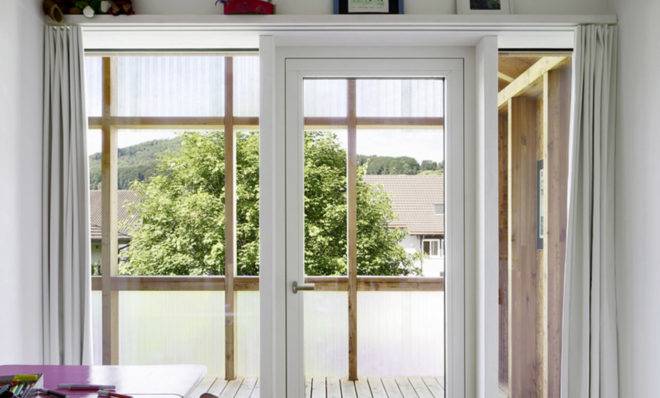 Casa C, HHF Architects, prefab home, Switzerland, solar powered, prefab, affordable housing, green architecture, insulation