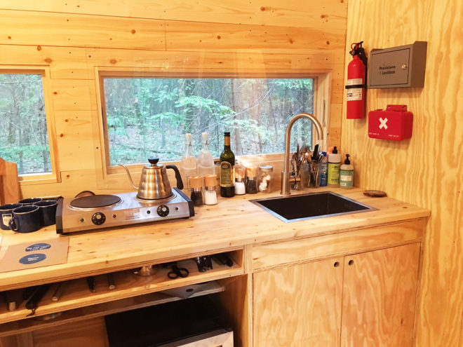 getaway cabin, new york, maisie