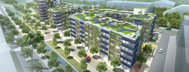 Heidelberg Village, Wolfgang Frey, Frey Architekten, Heidelberg Village by Frey Architekten, community, passive housing, passive housing complex, sustainable architecture, architecture, design, energy efficiency, energy efficient architecture, passive architecture