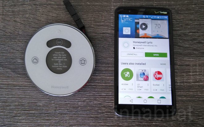 Honeywell Lyric, Honeywell Lyric WiFi Thermostat, lyric leak and freeze detector, honeywell, lyric thermostat, honeywell thermostat, thermostat, wifi thermostat, programmable thermostat, green home, green home products, leak detector, freeze detector, Honeywell Lyric WiFi Thermostat review, Amazon Echo thermostat, Alexa thermostat