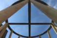 Hoop Dance Gathering Place, Mohawk College, Brook McIlroy, indigenous people, Canada, Aboriginal, open air pavilion, timber pavilion, green architecture, traditional construction techniques