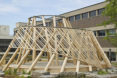 Hoop Dance Gathering Place, Mohawk College, Brook McIlroy, indigenous people, Canada, Aboriginal, open air pavilion, timber pavilion, green architecture, traditional construction techniques