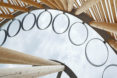 Hoop Dance Gathering Place, Mohawk College, Brook McIlroy, indigenous people, Canada, Aboriginal, open air pavilion, timber pavilion, green architecture, traditional construction techniques