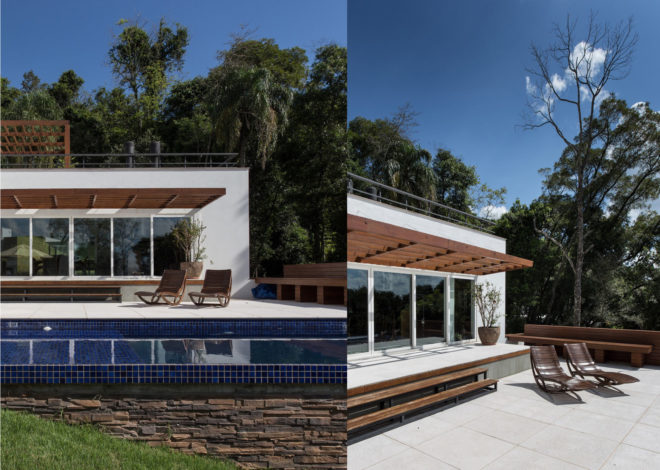 House 4.16.3, Luciano Lerner Basso, Basso Engenharia, brazil, cantilevered house, pool, brazil countryside