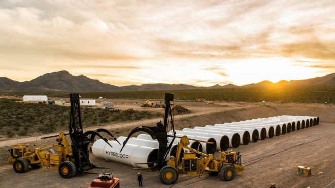 Hyperloop, Hyperloop One, Metalworks, factory, hyperloop factory, hyperloop prototype, Devloop, Nevada, transportation, futuristic transportation