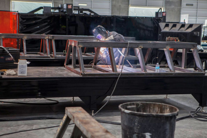 Hyperloop, Hyperloop One, Metalworks, factory, hyperloop factory, hyperloop prototype, Devloop, Nevada, transportation, futuristic transportation