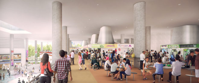Kampung Admiralty by WOHA Architects, Kampung Admiralty Singapore, smart assisted living for cities, urban design for elderly, urban design for baby boomers, urban design for elder care