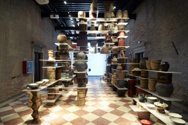 Kengo Kuma, oriental kitchen, Kitchen Home Project, Venice Biennale 2016, Beijing Centre for the Arts, Weng Ling,