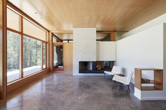 Lockeport Beach House by Nova Tayona Architects, Nova Scotia beach house, passive solar beach house, rainwater harvesting beach house, Lockeport Beach House
