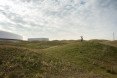 MAX IV laboratory landscape design by Snøhetta, wave land art, stormwater management in land art, Science City near Lund, MAX IV laboratory by Fojab