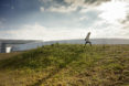 MAX IV laboratory landscape design by Snøhetta, wave land art, stormwater management in land art, Science City near Lund, MAX IV laboratory by Fojab