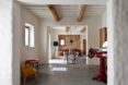 MIDE Architetti, renovated 19th Century home, Farmhouse in the countryside, Tuscany, renovated stone home, stylish interiors, terracota bricks louvre, lime-based plaster