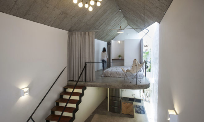 Maison T, Nghia-Architect, Hanoi, perforated brick, flexible spaces, garden space, flexible layout, green architecture, small houses