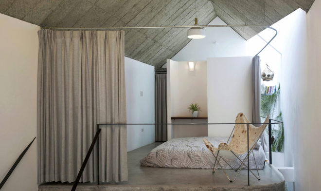 Maison T, Nghia-Architect, Hanoi, perforated brick, flexible spaces, garden space, flexible layout, green architecture, small houses