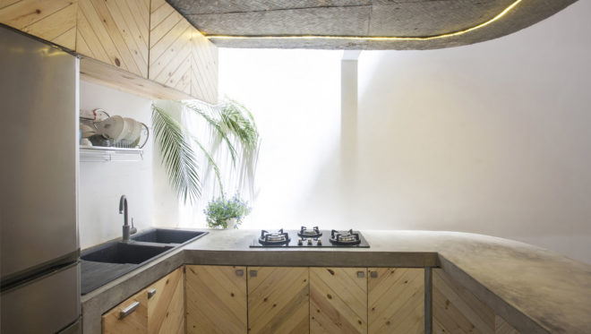 Maison T, Nghia-Architect, Hanoi, perforated brick, flexible spaces, garden space, flexible layout, green architecture, small houses