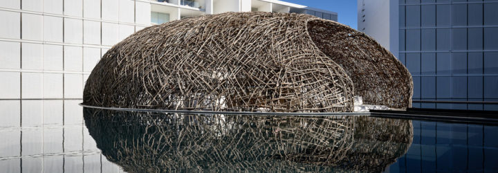 Mar Adentro Hotel, Nido restaurant, Mexico, floating architecture, Miguel Ángel Aragonés, minimalist design, minimalist furniture, walkways and ramps