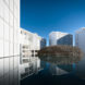 Mar Adentro Hotel, Nido restaurant, Mexico, floating architecture, Miguel Ángel Aragonés, minimalist design, minimalist furniture, walkways and ramps