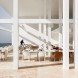 Mar Adentro Hotel, Nido restaurant, Mexico, floating architecture, Miguel Ángel Aragonés, minimalist design, minimalist furniture, walkways and ramps