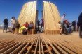 Marc van Vliet, sun observatory, Drie Streken, Dutch design, The Netherlands, Terschelling, Oerol Festival, rising tides, floating pavilion,