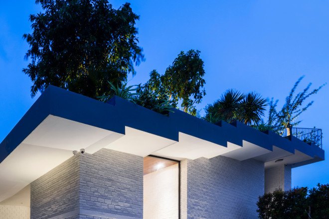 vietnam, Vo Trong Nghia Architects, nha trong, green roof, brick home, daylight, natural light, tile roof, landscape architecture