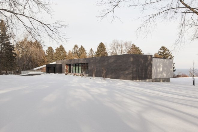 Opposite House by RZLBD, Opposite House by Reza Aliabadi, Toronto contemporary architecture, Canadian lakeside architecture