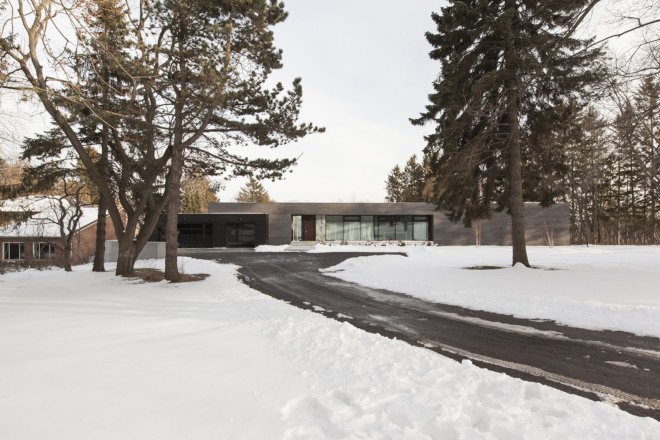 Opposite House by RZLBD, Opposite House by Reza Aliabadi, Toronto contemporary architecture, Canadian lakeside architecture