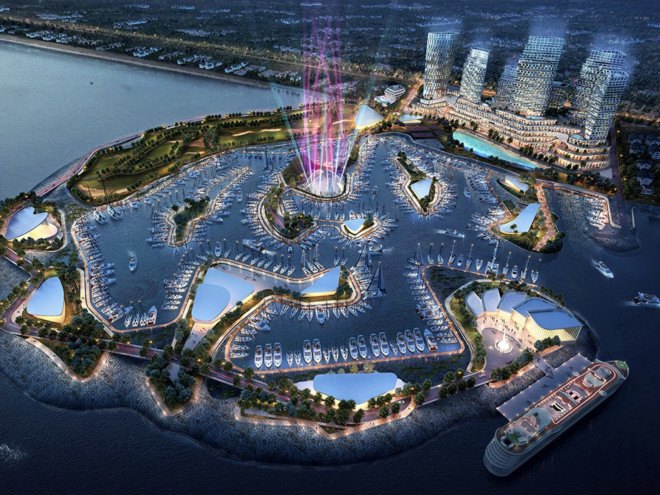 turkey, istanbul, pearl of istanbul, forum studio, man-made islands, marina, high-rise buildings, skyscraper, hotel, apartments, tourist destination