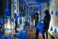 Rain Interactive in Kaohsiung by Luzinterruptus, Pier-2 Art Center and Luzinterruptus, Rain Interactive at Pier-2 Art Center, environmental art installation in Taiwan, condom art installation