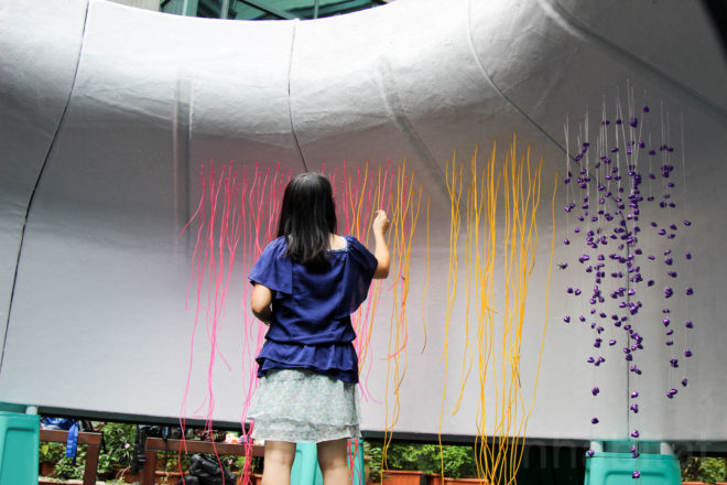 Re-create Taipei by Basurama, World Design Capital Taipei projects, World Design Capital project by Basurama, Basurama and AGUA Design, Basurama and City Yeast, trash into playgrounds, playgrounds made from trash, playgrounds with recycled materials