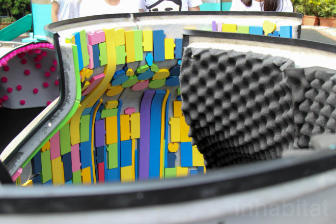 Re-create Taipei by Basurama, World Design Capital Taipei projects, World Design Capital project by Basurama, Basurama and AGUA Design, Basurama and City Yeast, trash into playgrounds, playgrounds made from trash, playgrounds with recycled materials