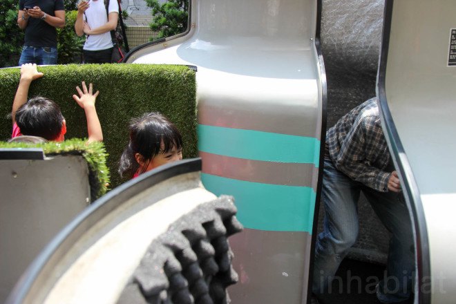 Re-create Taipei by Basurama, World Design Capital Taipei projects, World Design Capital project by Basurama, Basurama and AGUA Design, Basurama and City Yeast, trash into playgrounds, playgrounds made from trash, playgrounds with recycled materials