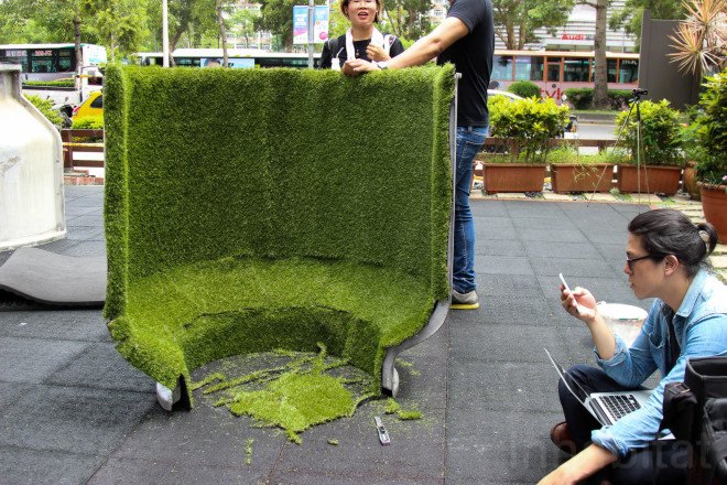 Re-create Taipei by Basurama, World Design Capital Taipei projects, World Design Capital project by Basurama, Basurama and AGUA Design, Basurama and City Yeast, trash into playgrounds, playgrounds made from trash, playgrounds with recycled materials
