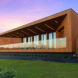 Red Hill Residence, Finnis Architects, vineyard, wine cellar, Australia, timber, steel, rammed earth, green architecture, glass balustrades, skylights, natural light