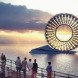 Ring Garden, Ring Garden Alexandru Predonu, LAGI 2016 finalists, LAGI 2016 Santa Monica, rotating desalination plant, rotating Ring Garden, solar powered desalination, algae bioreactor, Santa Monica Pier design competition, Santa Monica Pier LAGI, rotating solar-powered ring garden