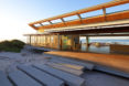 Rooiels Beach House, Elphick Proome Architects, seaside house, Cape Town, vacation house, South Africa, hydraulic shutters, hydraulic power, glass facade, timber shutters, hardwood, steel-framed building, natural light, green architecture