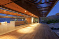 Rooiels Beach House, Elphick Proome Architects, seaside house, Cape Town, vacation house, South Africa, hydraulic shutters, hydraulic power, glass facade, timber shutters, hardwood, steel-framed building, natural light, green architecture