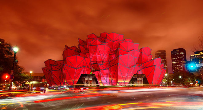 Vasily Klyukin, Rose Pavilion, glass pavilion, pavilion, green museum, interior lighting, green architecture