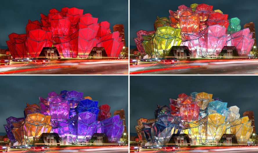 Vasily Klyukin, Rose Pavilion, glass pavilion, pavilion, green museum, interior lighting, green architecture