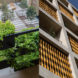 Saba Apartment by TDC Office, Saba Apartment in Tehran, Heravi Square Saba Apartment, green roofed building Tehran, drip irrigation using harvested rainwater