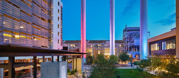 austin, texas, seaholm power plant, art deco, adaptive reuse, stg design, boiler nine bar + grill, La Corsha Hospitality Group