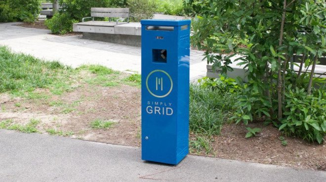 hamptons, long island, montauk, ditch plains beach, kirk park beach, power pedestal, food truck electricity hookup, reducing greenhouse gas emissions, onenyc, clean energy