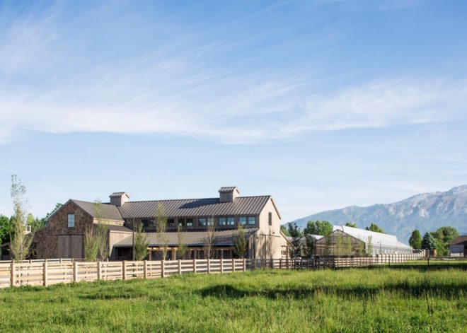 Snuck Farm by Lloyd Architects, sustainable agriculture in Utah, Fugal Farm by Lloyd Architects, modern farm, contemporary farm design