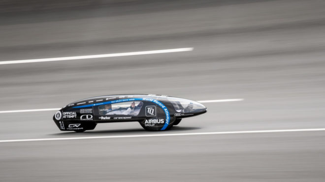 World's most efficient electric vehicle, guinness world record, TUfast eLi14, germany, technical university of munich, shell eco marathon, mpge rating