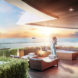 Studio Prescient, vertical garden, residential tower, Abu Dhabi, garden apartments, vertical living, green architecture