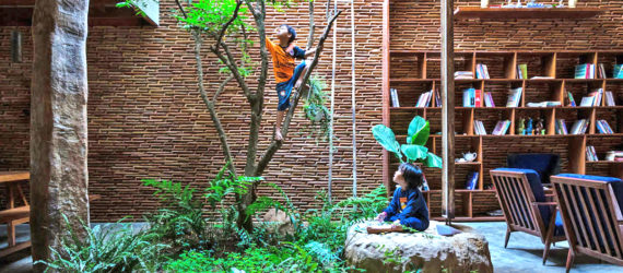 Uncle's House, Vietnam, 3 Atelier, interior garden, natural ventilation, green architecture, vegetables, traditional building materials, traditional architecture