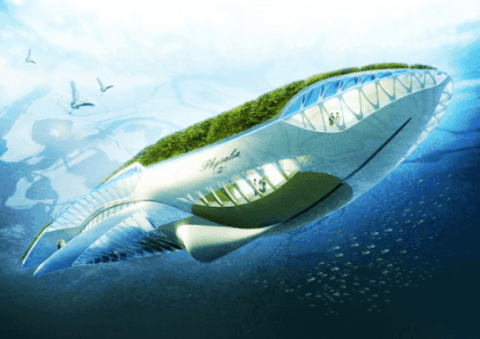 Floating Whale Garden, Vincent-Callebaut, biomimicry, biodesign
