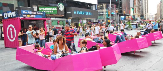 XXX Times Square with Love, times square, times square x chairs, times square art, art nyc, Juergen Mayer H., Juergen Mayer, public art nyc